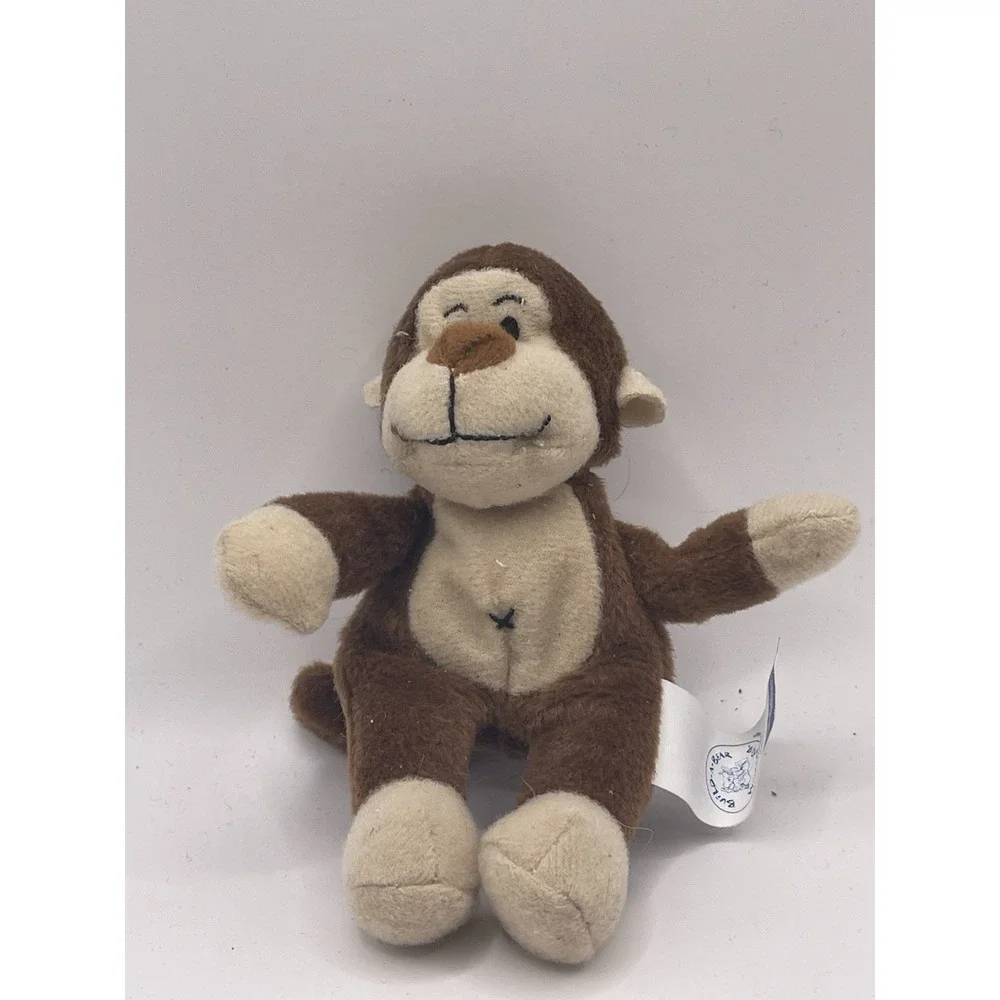 Build A Bear Marvelous Monkey Brown Mini Stuffed Animal Friends 3